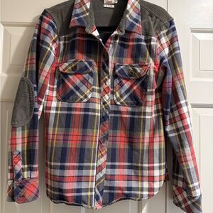 Faherty Plaid Flannel Shirt/Jacket